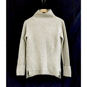 Vince Funnel Neck Rib-knit Sweater Sample - Small - NWOT